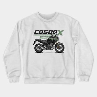 CB500X - Green Crewneck Sweatshirt